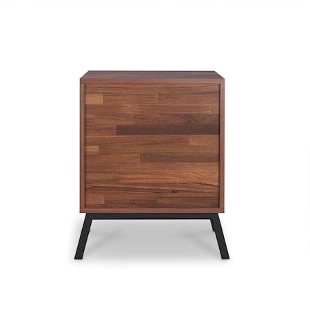 Made-To-Order Walnut & Sandy Black End Table MA2473807
